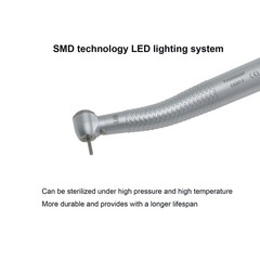 US COXO Dental E-Generator LED Self-Power High Speed Turbine Handpiece NSK 4Hole