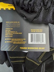 Firm Grip X-Large Winter Utility Gloves with Thinsulate Liner 2186