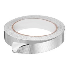 Heat Shield Tape 0.78″ x 65.6 Ft Silver Aluminum Tape