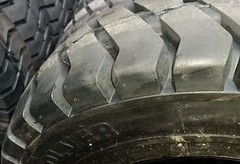 8.25-15 tires Solid Solver forklift tire (USA made) Requires 6.5″ wheel width