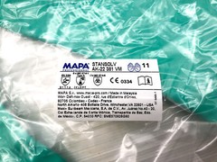 12 Pair Chemical Resistant Gloves 14″ XL Cotton Lined Mapa Stansolv AK-22 381