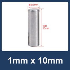 1mm 1.5mm 2mm 3mm 4mm 5mm 6mm 8mm 10mm 12mm Metric A2 Stainless Steel Dowel Pins