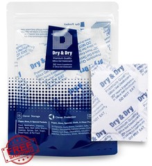 Dry and Dry 10 Gram Silica Gel 40 Packets Rechargeable