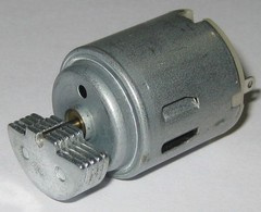 3 V DC Vibrating Motor with Large Offset Weight – 2400 RPM – 24 mm Diameter