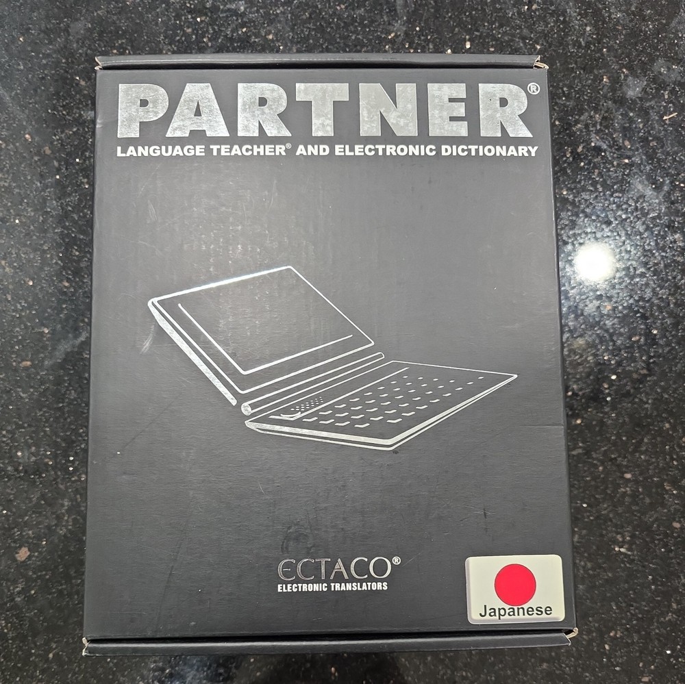 Ectaco Partner P900 Language Teacher Dictionary Japanese