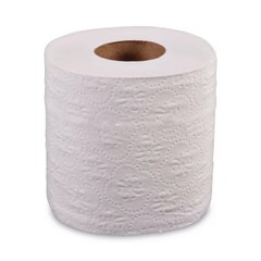 4 in. x 3 in. 2-Ply White Bathroom Tissue Standard Sheet (500-Sheets/Roll, 96-Ca