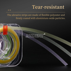 Dental Abrasive Strips Polyester Polishing Strip Coarse/Medium/Fine AZDENT