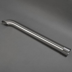 Stainless Steel Curved Exhaust Pipe Stack For Farmall IH 1026 1066 1466 w/Clamp