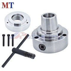 5C 5″ Collet Lathe Chuck Closer W/ Semi-finished Adp.2-1/4″ x 8 Thread Chuck