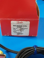 Danfoss 018Z762600 Solenoid Coil GP24C 24V AC 19 Watts 60 Hz Conduit Boss 1000