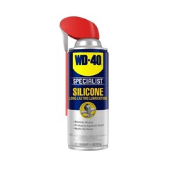 WD40 Specialist Silicone Lubricant with SMART STRAW SPRAYS 2 WAYS, 11 OZ
