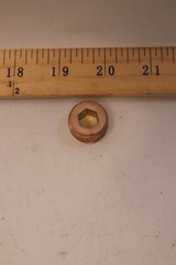 Male Thread Hex Socket Plug Zinc Steel 3/8″ NPT
