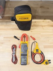 FLUKE 381 REMOTE DISPLAY TRUE RMS AC/DC CLAMP METER W / iFLEX (FREE SHIPPING)