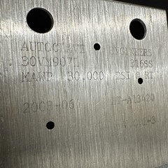 Parker Autoclave Engineers 30VM9071 Needle Valve 316SS MAWP 30,000 PSI @ RT