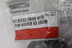 Everbilt Bulkhead Union with Washer Fitting Polyoxymethylene 3/4″ 411 164 HPL-18