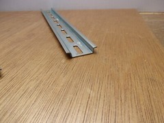 (Qty.6) Wago 12″ DIN Mounting Slotted Carrier Rail 35 X 7.5 MM Zinc Plated Steel