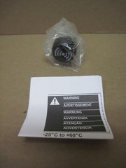 AUER 812510405 Black ESV Panel Mount Buzzer 12-24Vac/DC IP65 80dB