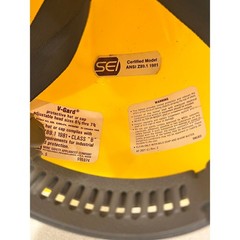 Vintage Niagara Mohawk MSA V-Gard Yellow Hard Hat ANSI Utility Safety Helmet