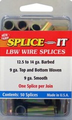 New Farm LBW5 PACK OF (50) Barbed Wire Fence Splice-IT Stainless Steel 6636195