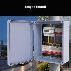 12″ x 10″ x 4″ PVC Plastic Dustproof Waterproof Box IP65 Junction Boxes Project