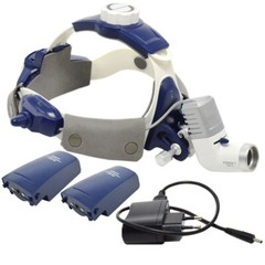 5W LED Wireless ENT Surgical Headlamp Medical Headlight All-in-one with AL Box