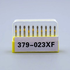 Dental Diamond Burs Egg Football Diamond Bur FG Extra Fine High Speed 379-023XF
