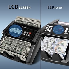Money Counter Machine Value Counting UV MG MT IR DD HLF Detection 1300 Notes