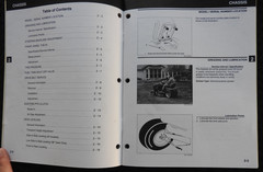 1990’s TORO WHEEL HORSE 260 SERIES LAWN TRACTOR SERVICE REPAIR MANUAL MINTY