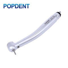 10Pcs POPDENT Dental LED E-generator High Speed Handpiece Push Button 4 Hole