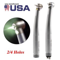 NSK Style Dental Fiber Optic LED E-generator high speed handpiece 4 HOLE/2HOLE
