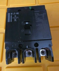 Eaton GHB3060 Circuit Breaker 60A 3 Pole 277/480VAC