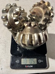 Tri Cone 4 7/8 Oil & Gas Drill Bit 10 pounds All Three Gears Spin Easily