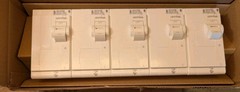 45 Amp Breakers , Leviton LB245 , 45 AMP Leviton Breaker, Box Of 5
