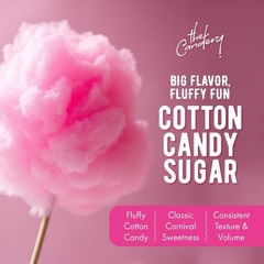 Cotton Candy Floss Sugar 3-Pack Includes 100 Cones 3-Pack 46oz with 100 Cones