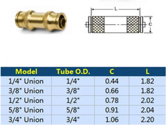 Push to Connect Fittings 3/8 Inch Tube OD Pneumatic Fittings DOT Air Fittings