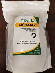 Mor-Max Goat Dewormer Safe Convenient 3 Pounds Contains Rumatel