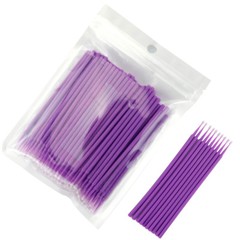 100/300/500pc Dental Micro Brush Disposable Eyelash Medium Tooth Applicators