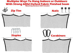 Durable Multi-Sports Practice Netting for Golf – 10ft, 15ft, 20ft Options
