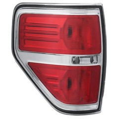 Tail Light Assembly Red Chrome for Ford F150 2009-2014 BL3Z13404AA
