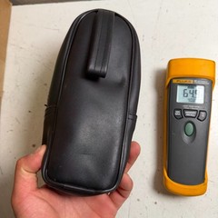 Fluke 65 Yellow Gray Dual LCD Display -40-500ºC Non-Contact Infrared Thermometer
