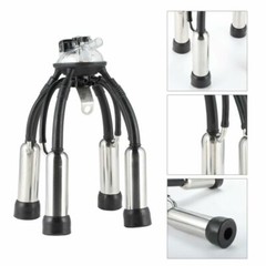 Portable Cow Sheep Milker Stainless Steel Milking Bucket Tank Barrel 25L/6.6Gal