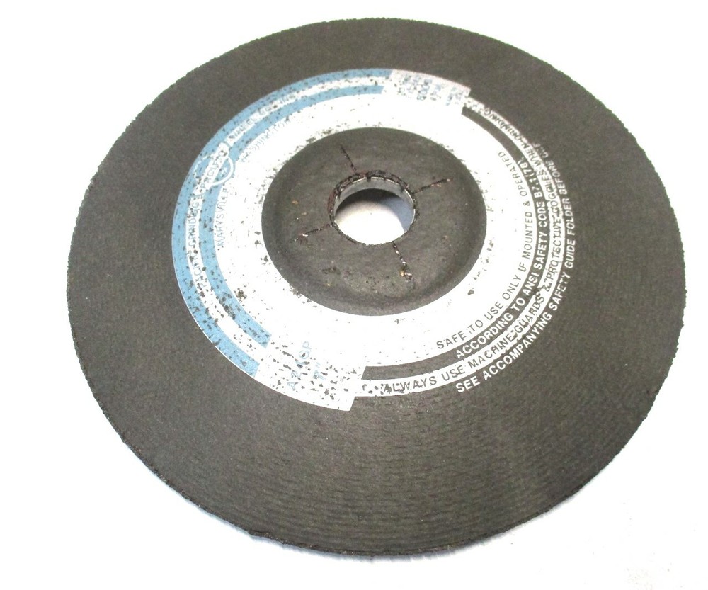 Pacific 7″ x 1/4″ x 7/8″ 24 Grit 8500 RPM Aluminum Oxide Grinding Wheel – 2 PC
