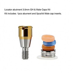 Hiossen ET Regular Compatible ZEST Locator Legacy Abutment Low Profile 40° Angle