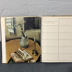MMA Flowers for All Seasons Address Book Floral Art work
