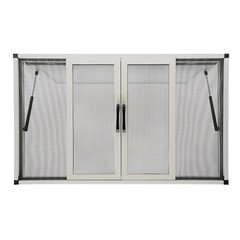 Aluminum Alloy Food Truck Service Window Concession Stand Serving Window 48*30in