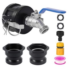 IBC Tote Hose Adapter 2 Cam Lock Fittings for Gallon IBC Tote Tank 2