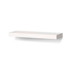 Wallscapes WSAVLN1024WH 24 in. Avalon MDF with Veneer Overlay Floating shelf …