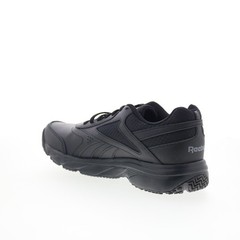 Reebok Work N Cushion 4.0 Mens Black Leather Lace Up Work & Safety Shoes