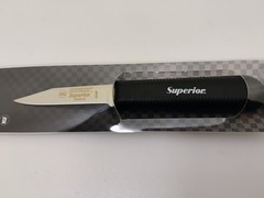 Superior USA 3.25″ Paring Vegetable Knife Clip Point Stainless Blade Soft Grip
