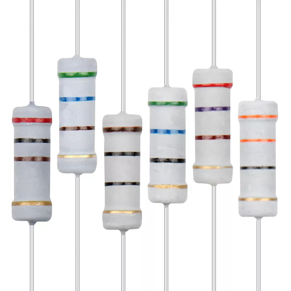 2 ea 3 Watt Carbon Film Resistors 0.1 to 820k Ohms 5% PICK VALUE -FREE SHIPPING